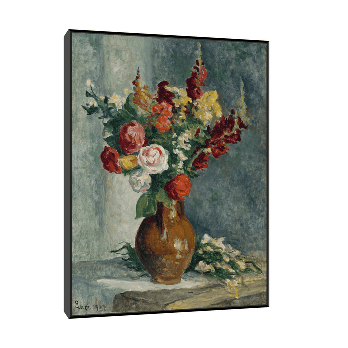 Vase de fleurs, Maximilien Luce - ArtDeco Canvas