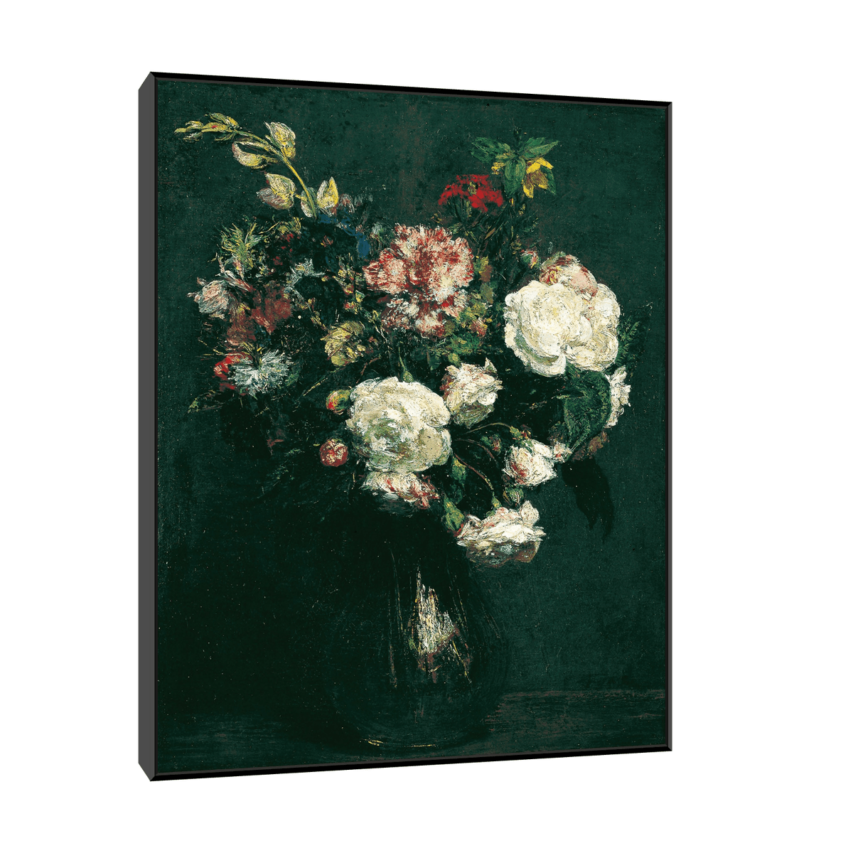 Vase of Flowers, Henri Fantin-Latour - ArtDeco Canvas