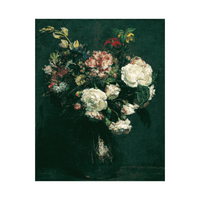 Vase of Flowers, Henri Fantin-Latour - ArtDeco Canvas