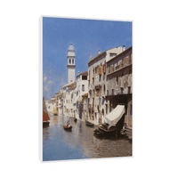 Venetian Canal, Rubens Santoro - ArtDeco Canvas