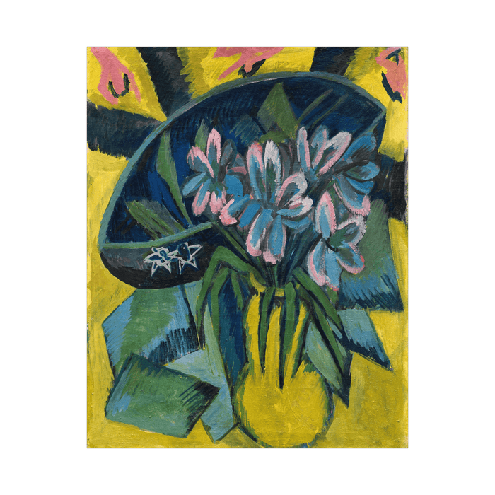 Verblühte Tulpen, Ernst Ludwig Kirchner - ArtDeco Canvas