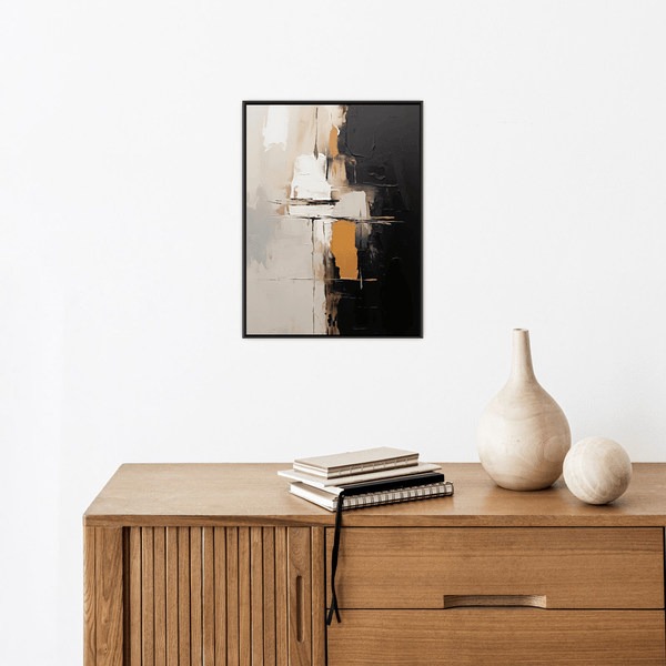 Vertical harmony - ArtDeco Canvas