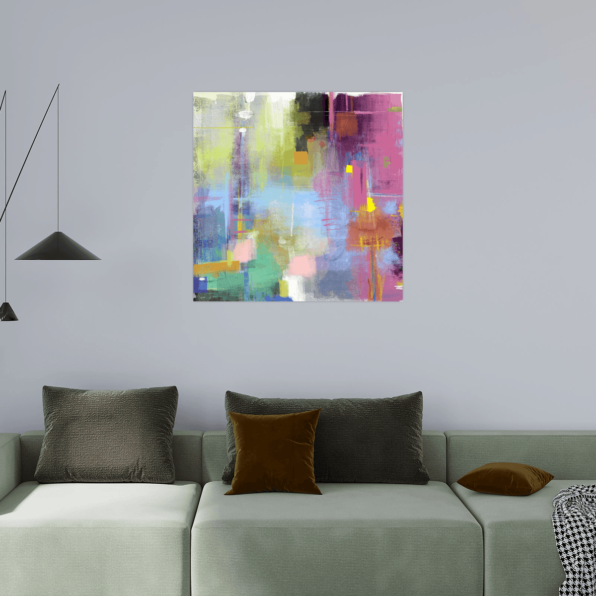 Vibrant Dreams - ArtDeco Canvas