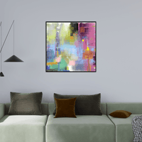 Vibrant Dreams - ArtDeco Canvas