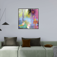 Vibrant Dreams - ArtDeco Canvas