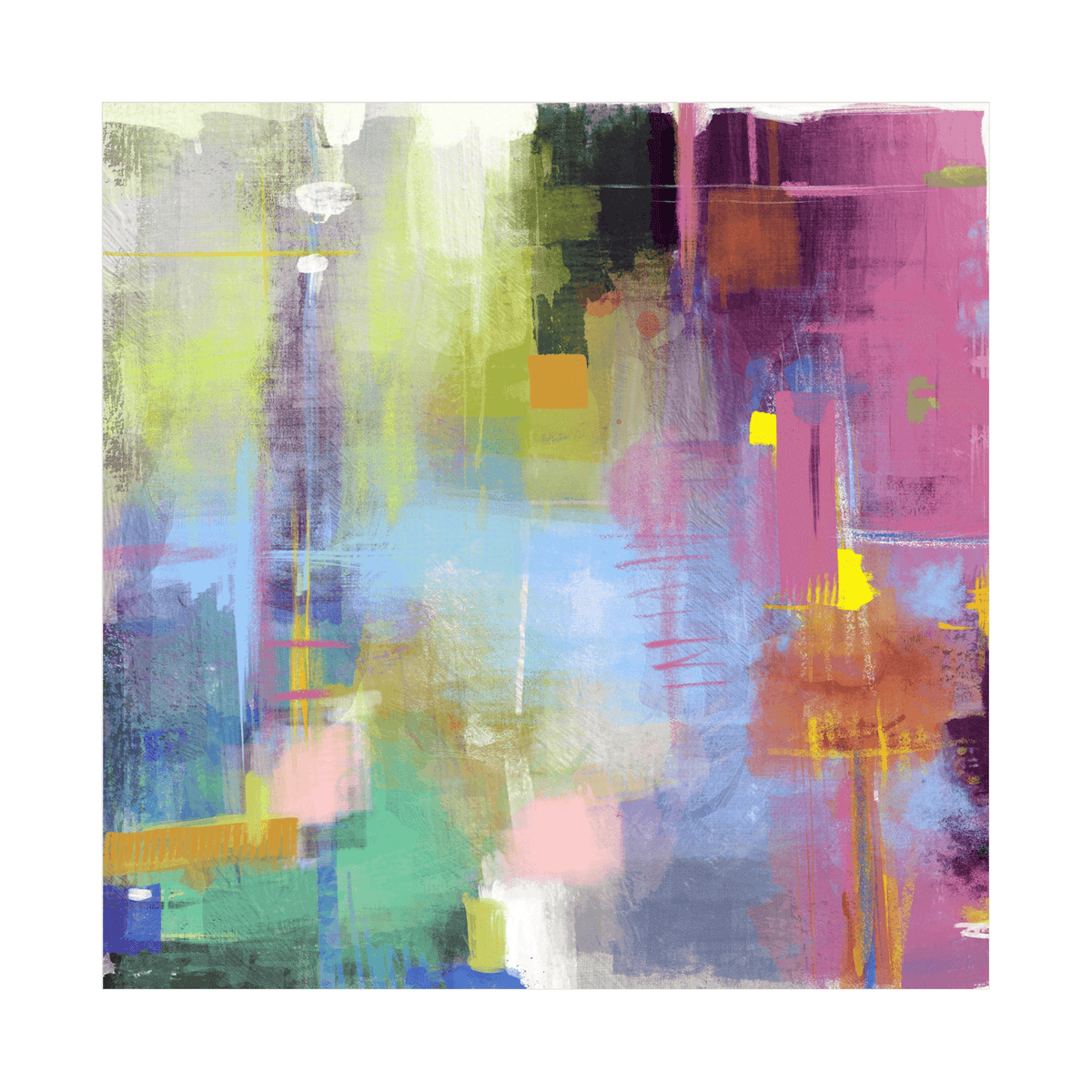 Vibrant Dreams - ArtDeco Canvas