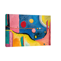 Vibrant vision - ArtDeco Canvas