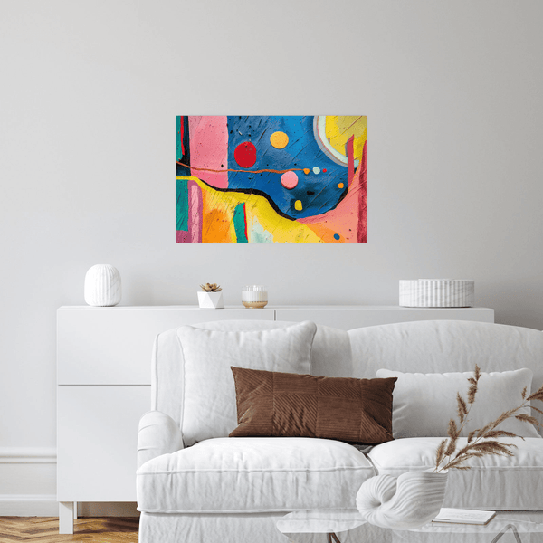 Vibrant vision - ArtDeco Canvas