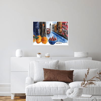 View from a window - ArtDeco Canvas