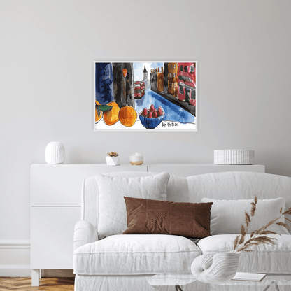 View from a window - ArtDeco Canvas