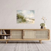 View of a sandy beach - ArtDeco Canvas