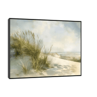 View of a sandy beach - ArtDeco Canvas