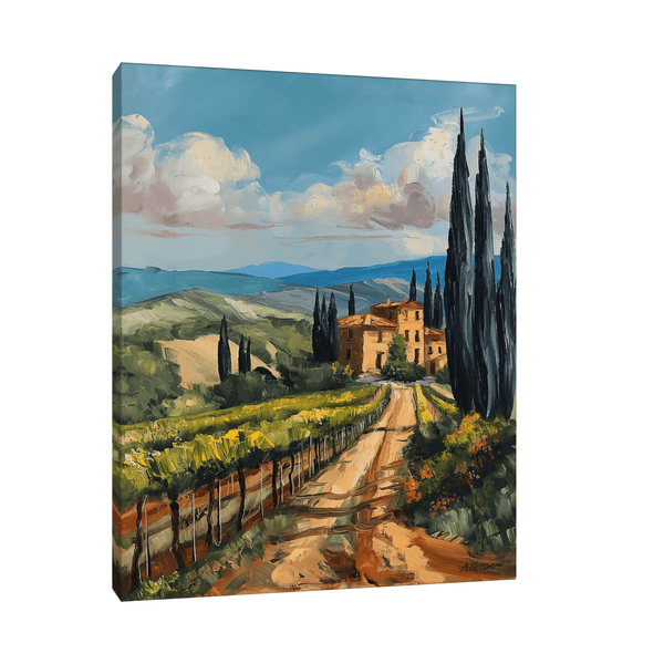 Village - ArtDeco Canvas