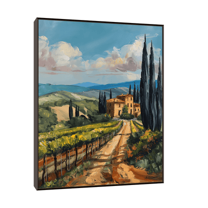 Village - ArtDeco Canvas
