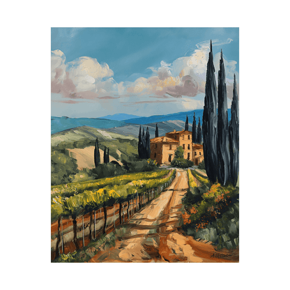 Village - ArtDeco Canvas