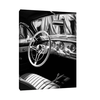 Vintage car interior lll - ArtDeco Canvas