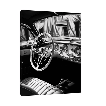 Vintage car interior lll - ArtDeco Canvas