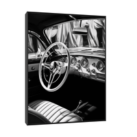 Vintage car interior lll - ArtDeco Canvas