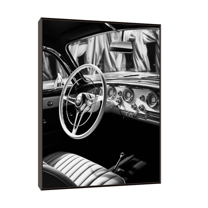 Vintage car interior lll - ArtDeco Canvas