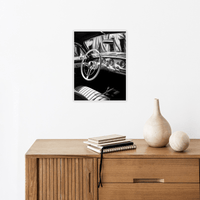 Vintage car interior lll - ArtDeco Canvas