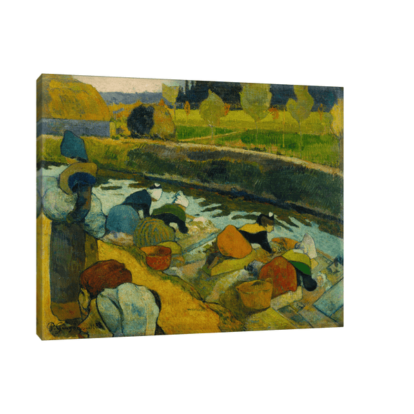 Washerwomen, Paul Gauguin - ArtDeco Canvas