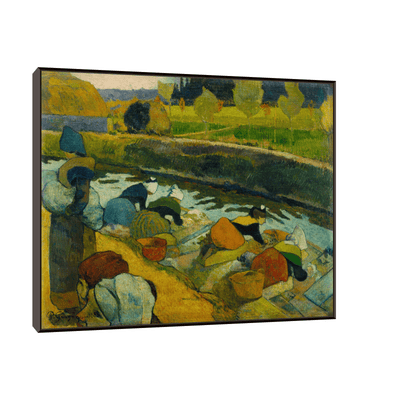 Washerwomen, Paul Gauguin - ArtDeco Canvas