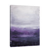 Water turned purple - ArtDeco Canvas