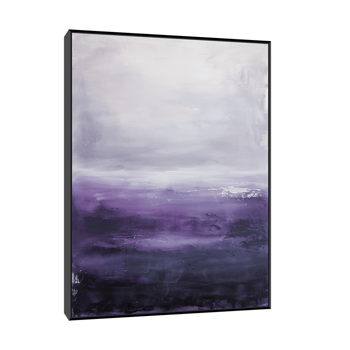 Water turned purple - ArtDeco Canvas