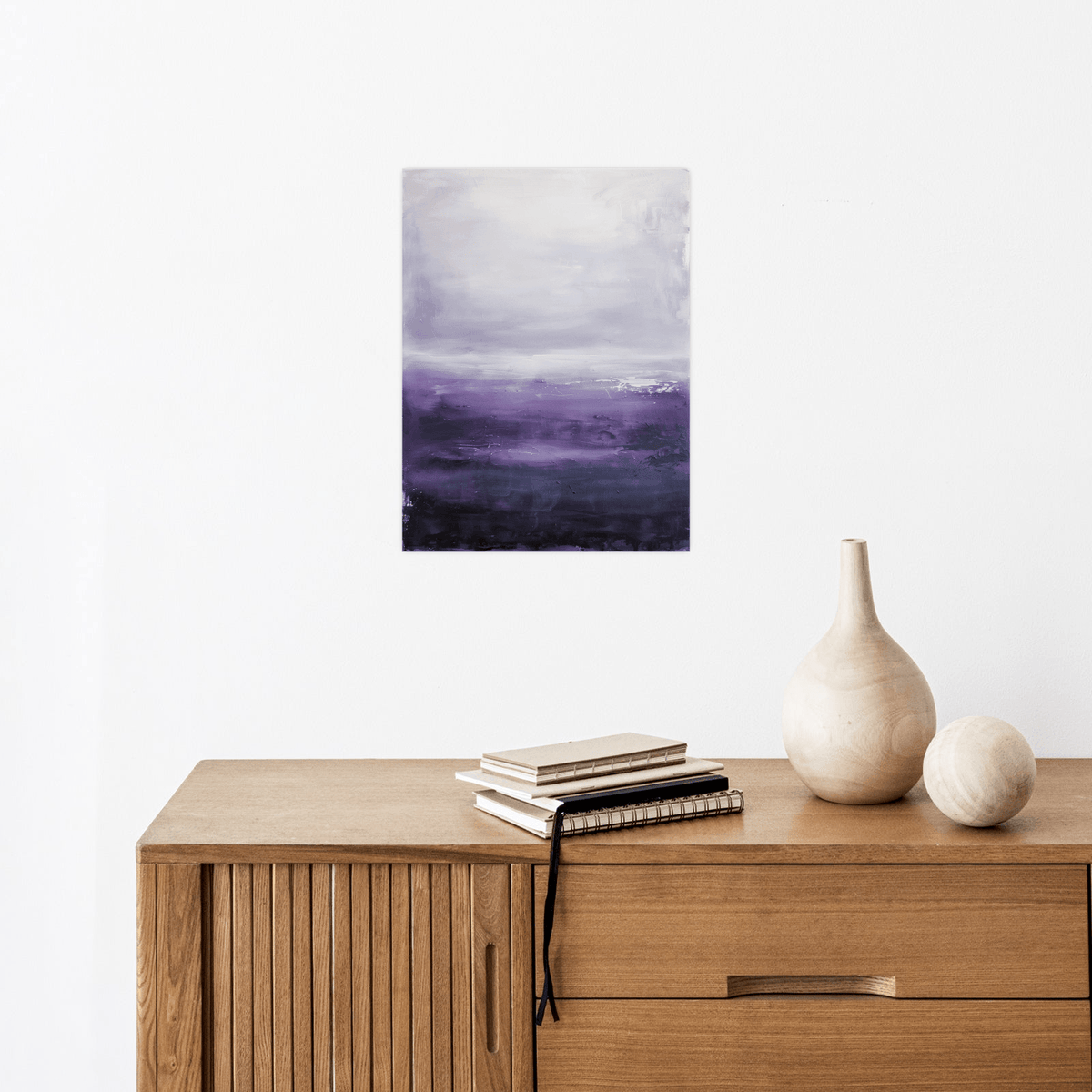 Water turned purple - ArtDeco Canvas