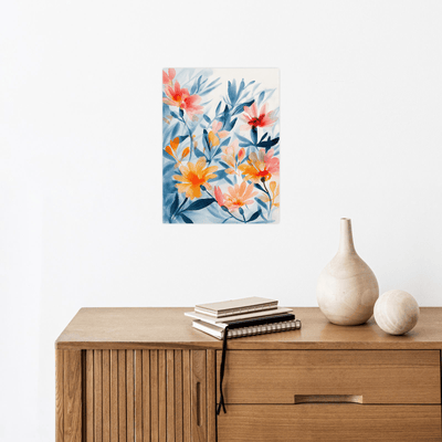 Watercolor whispers - ArtDeco Canvas