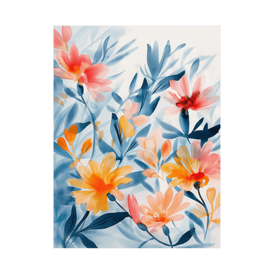Watercolor whispers - ArtDeco Canvas