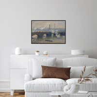 Waterloo Bridge, Claude Monet - ArtDeco Canvas