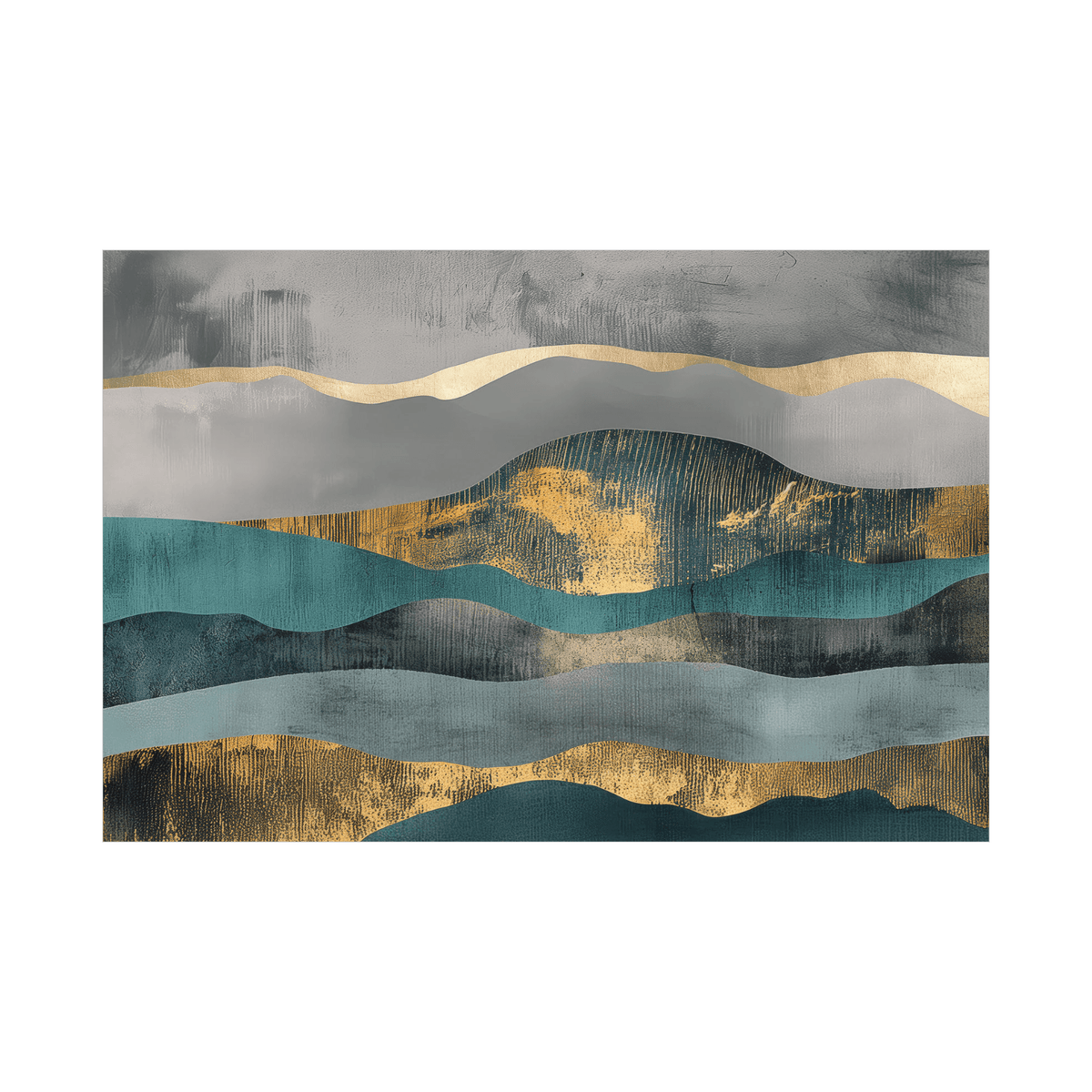 Waves - ArtDeco Canvas