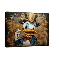 Wealthy Donald - ArtDeco Canvas