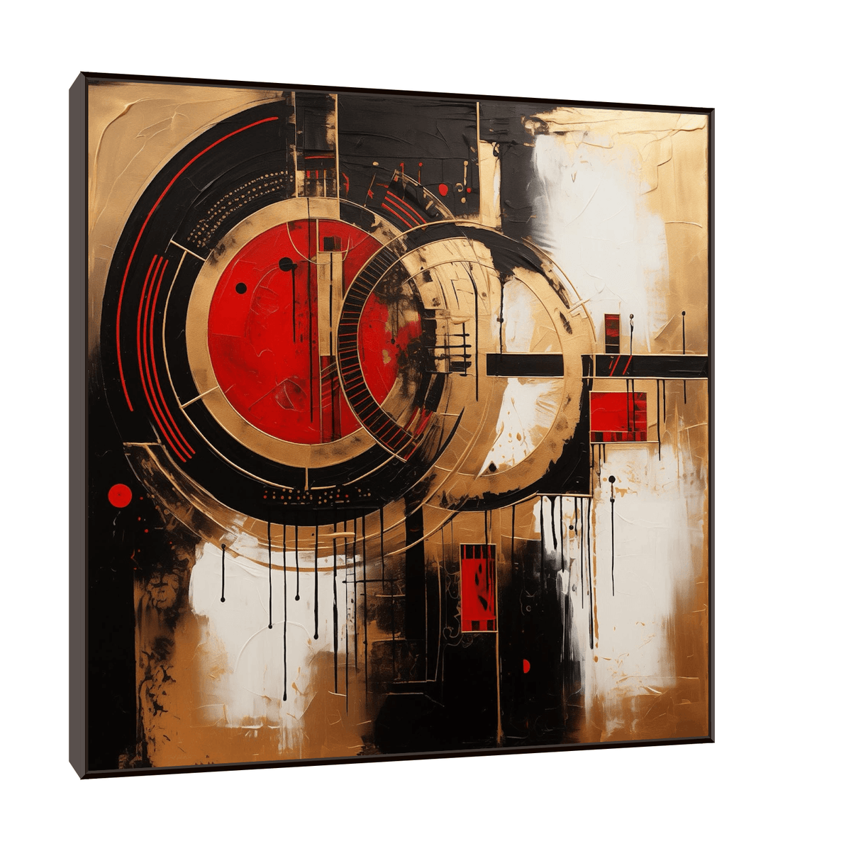 Wheels of time - ArtDeco Canvas