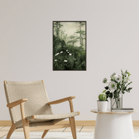 Whispering acacias on the slope - ArtDeco Canvas