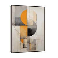 Whispers of Linearity - ArtDeco Canvas