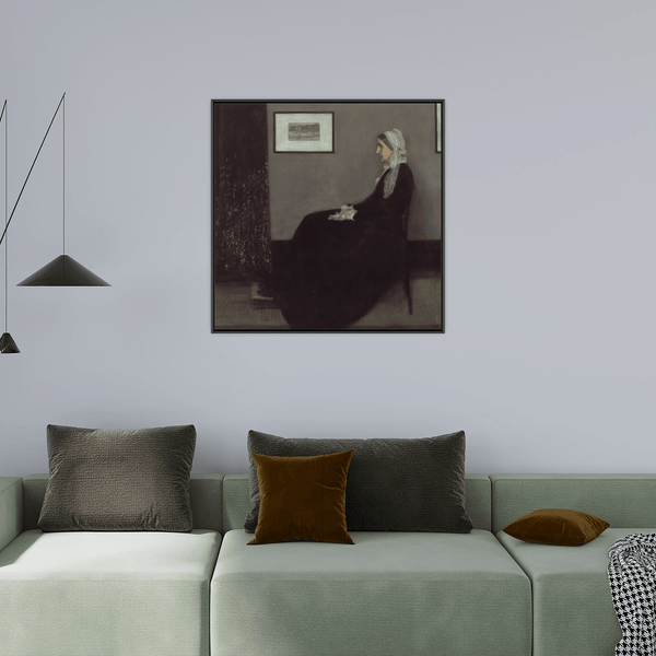 Whistler's Mother, Anna McNeill Whistler - ArtDeco Canvas