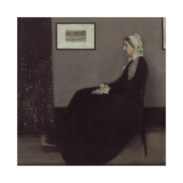 Whistler's Mother, Anna McNeill Whistler - ArtDeco Canvas