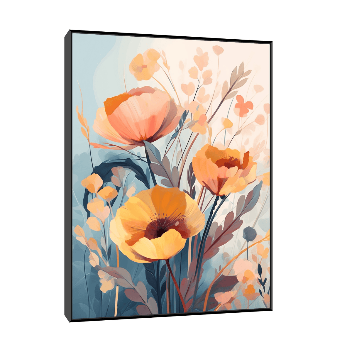 Wild tulips - ArtDeco Canvas