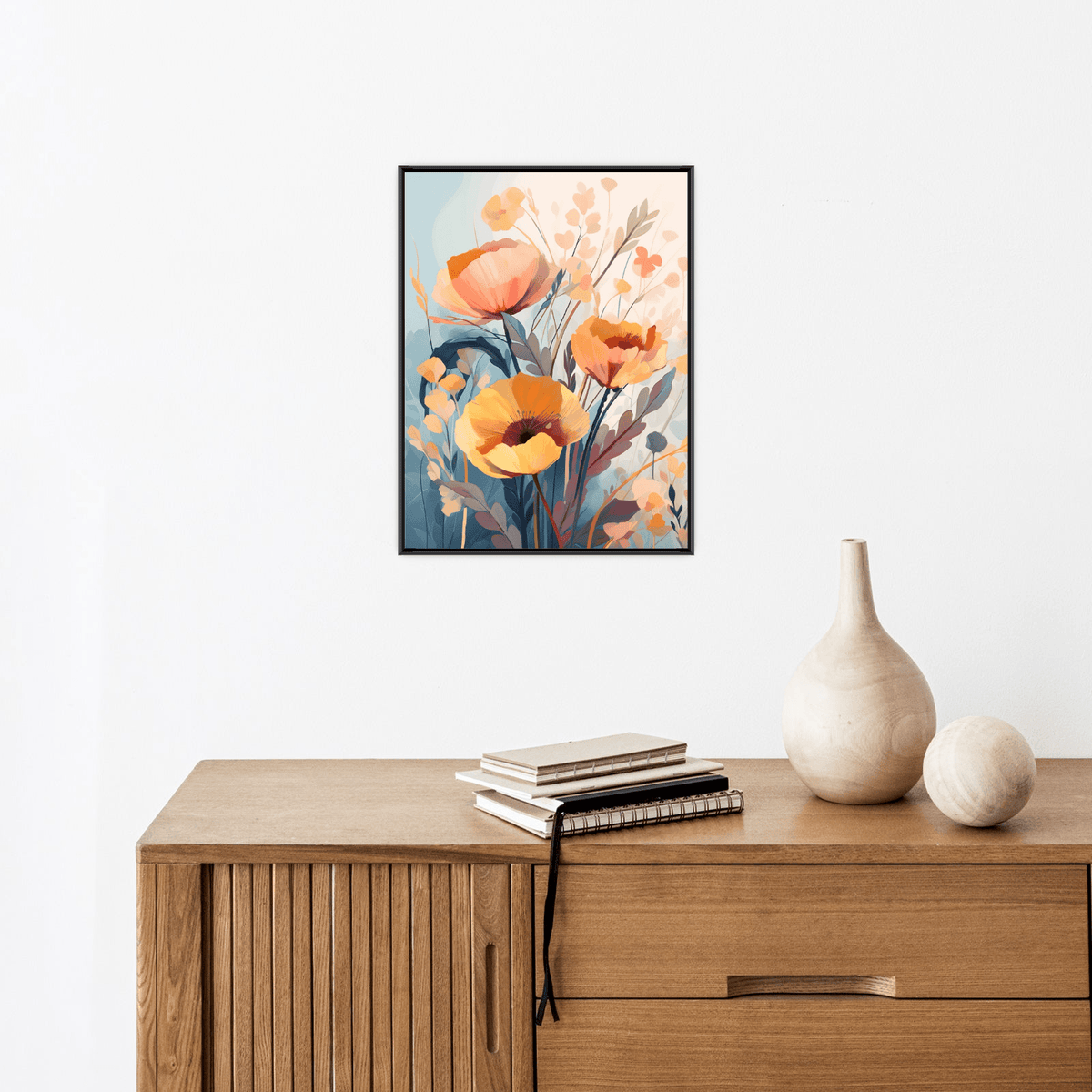 Wild tulips - ArtDeco Canvas