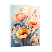 Wild tulips - ArtDeco Canvas