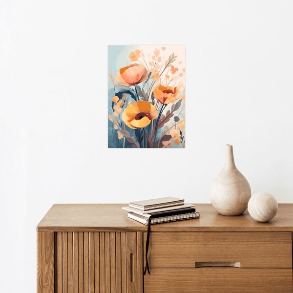 Wild tulips - ArtDeco Canvas