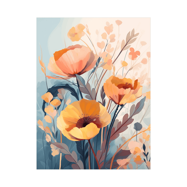 Wild tulips - ArtDeco Canvas