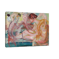 Women in the Bath, Edvard Munch - ArtDeco Canvas