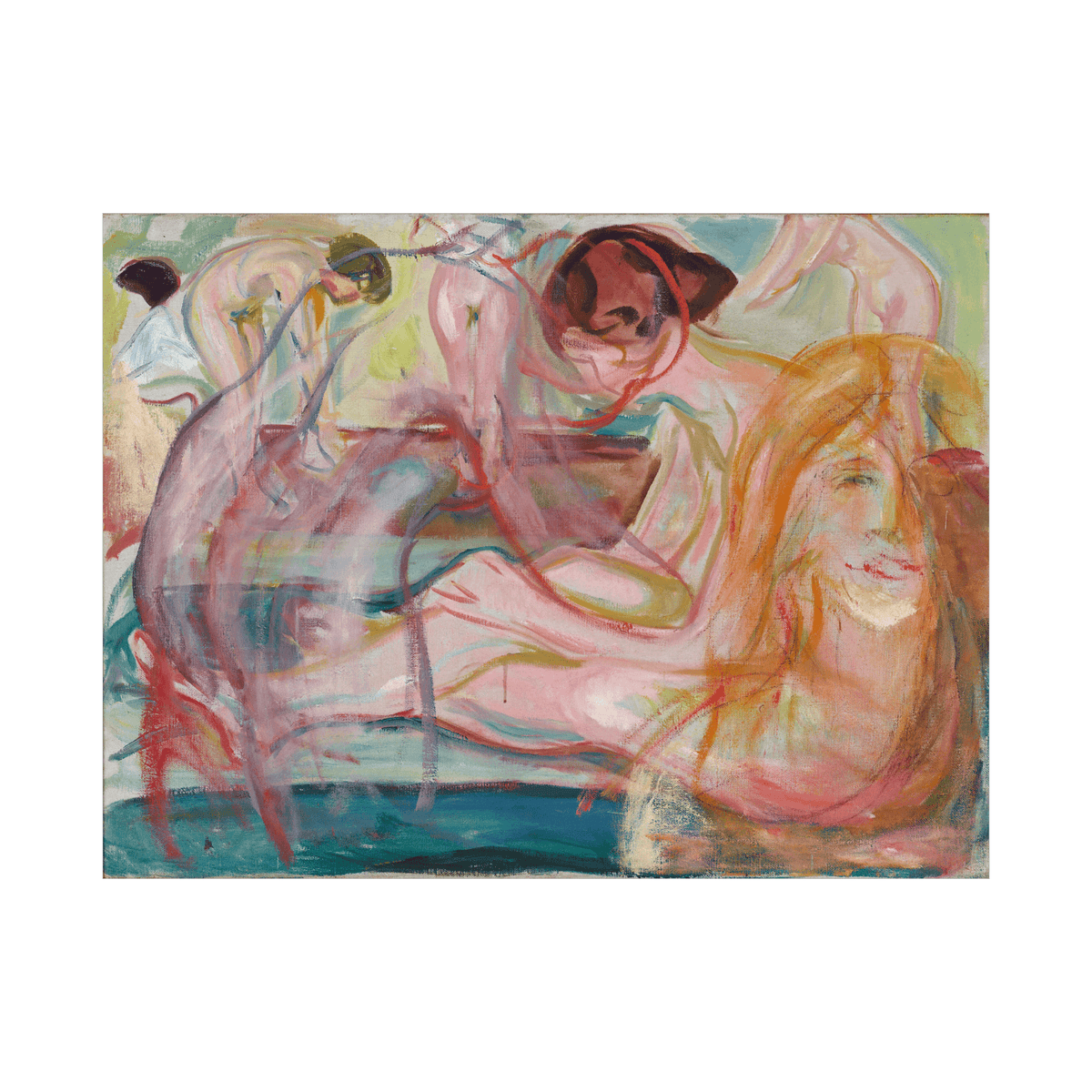 Women in the Bath, Edvard Munch - ArtDeco Canvas