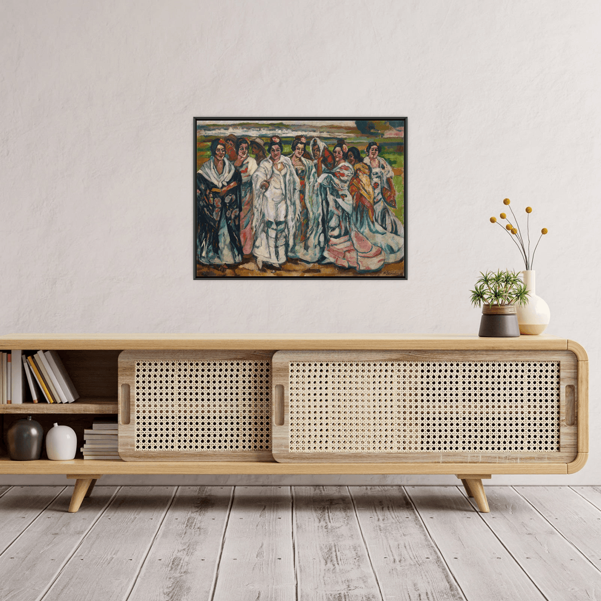 Women in the countryside, Francisco Iturrino - ArtDeco Canvas