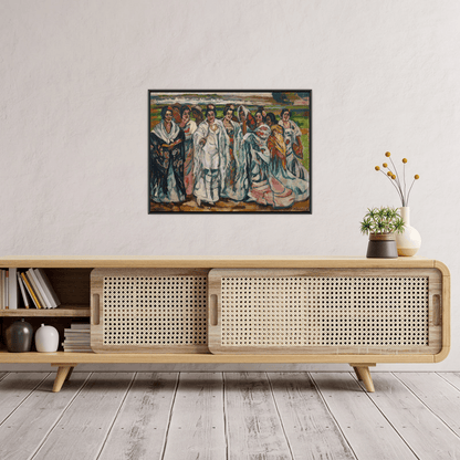 Women in the countryside, Francisco Iturrino - ArtDeco Canvas