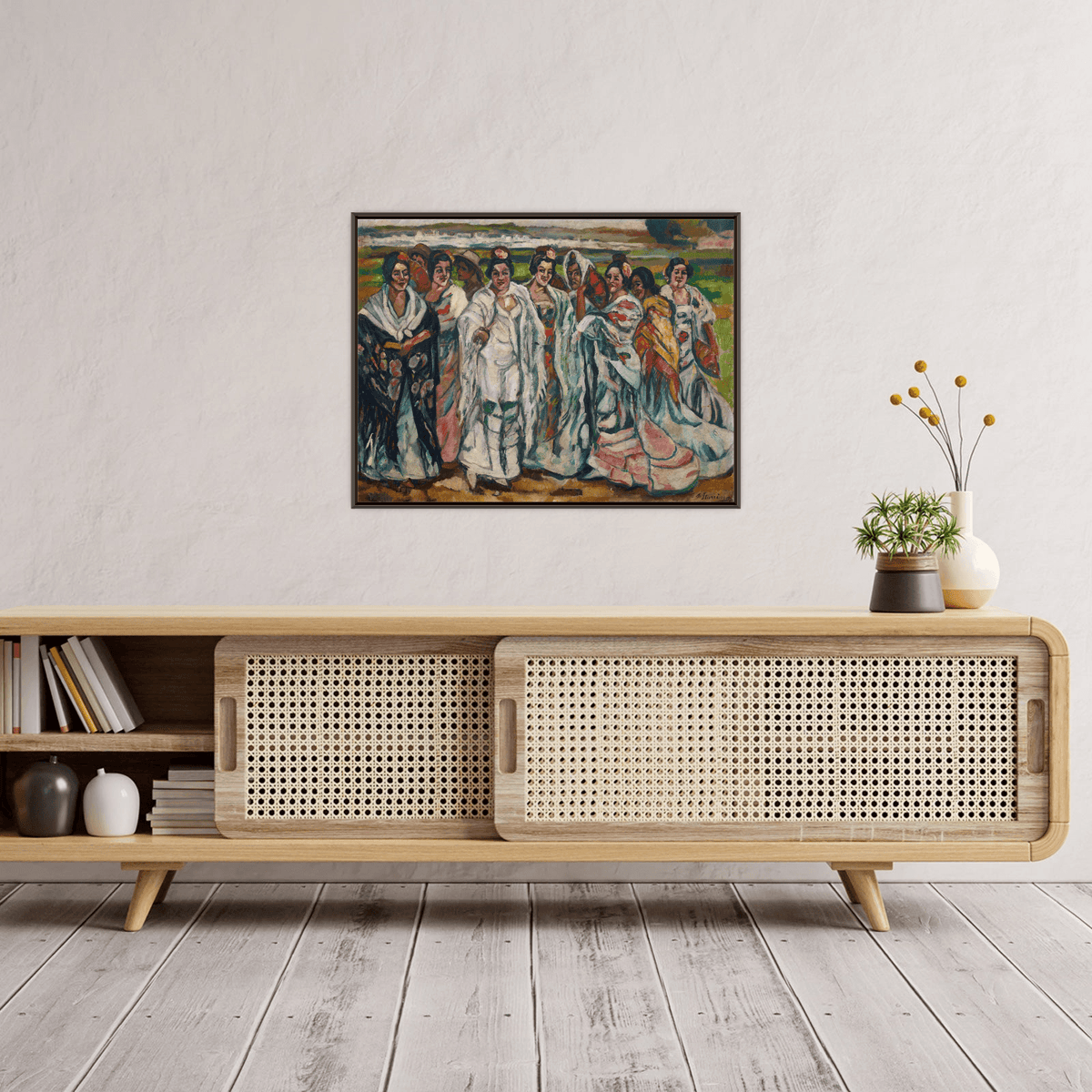 Women in the countryside, Francisco Iturrino - ArtDeco Canvas