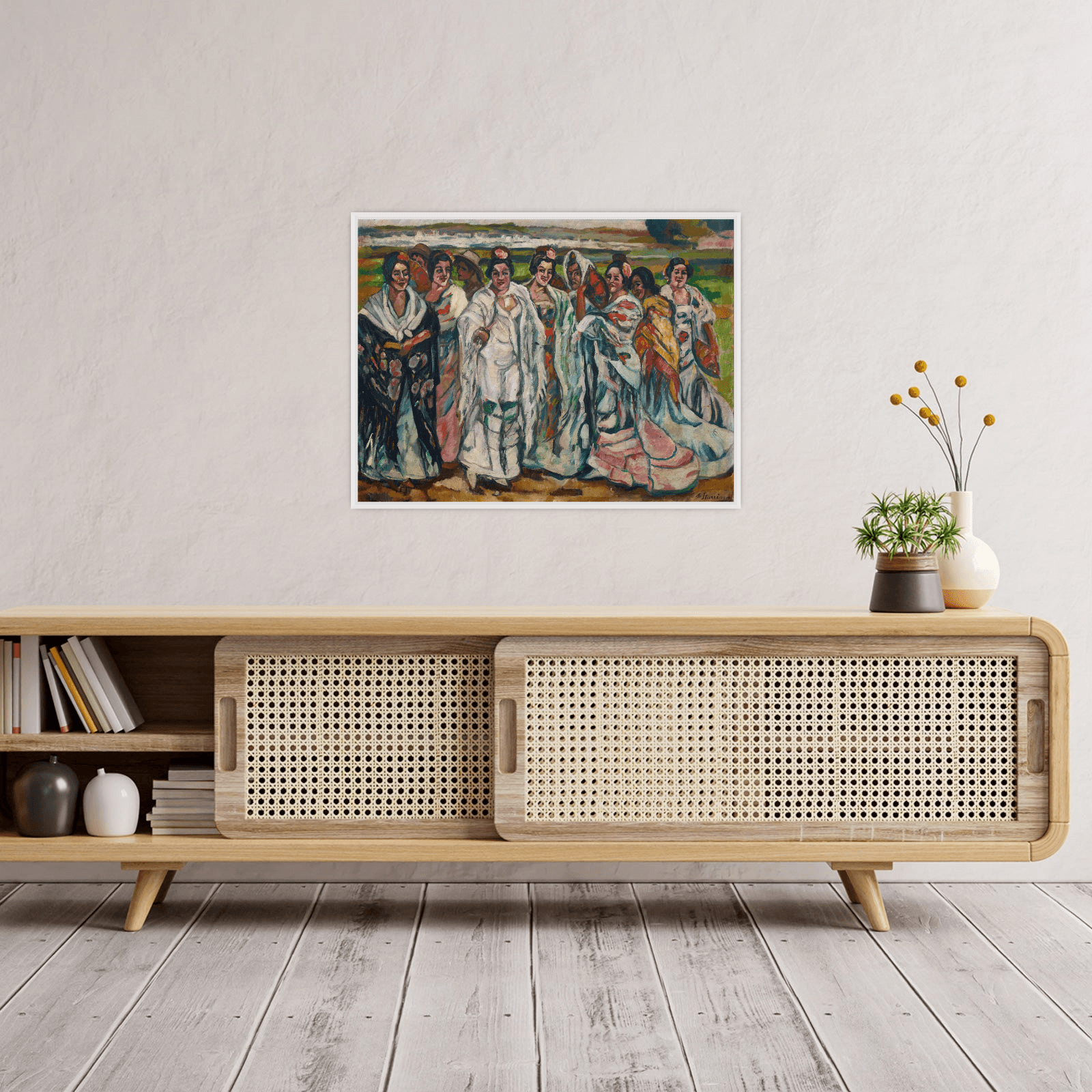 Women in the countryside, Francisco Iturrino - ArtDeco Canvas